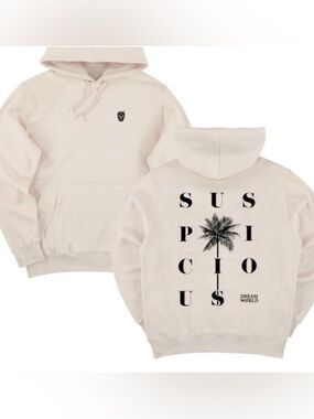 NWT Suspicious Antwerp x Jay Alvarrez “Dream World 1” Sand Hoodie Size XXL